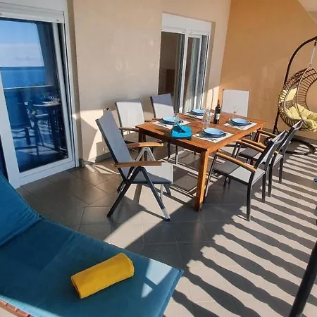Comfortable Family Apt Iris 20M From Beach In Mandre Exterior photo